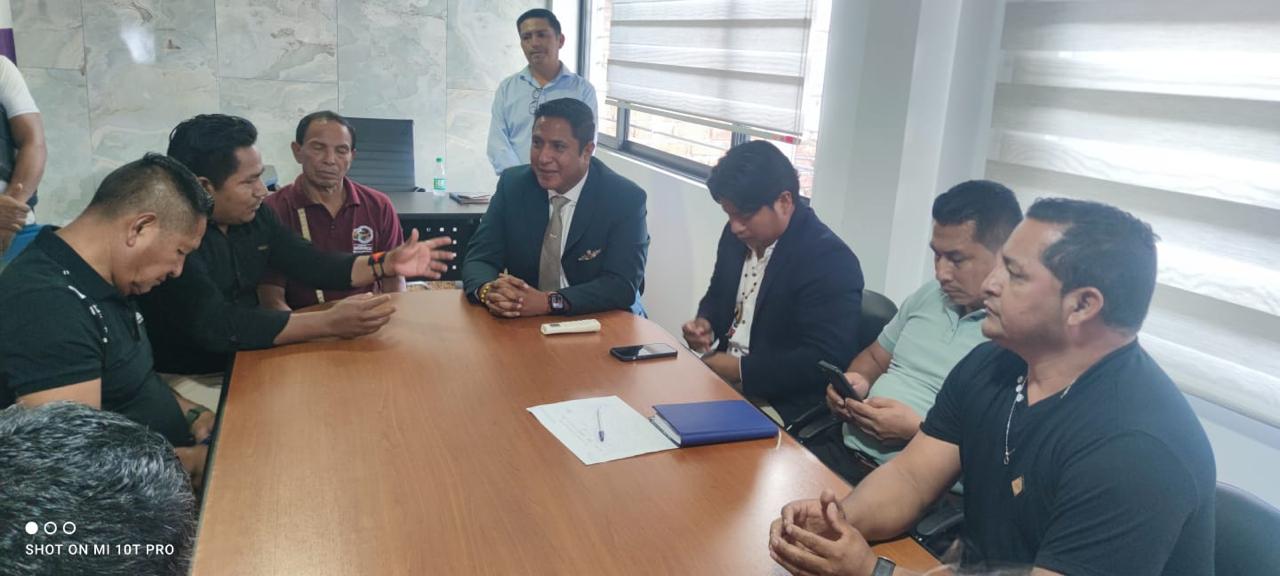 Presidente de CONAGOPARE Pastaza fortalece vínculos estratégicos con el Consejo de la Amazonía
